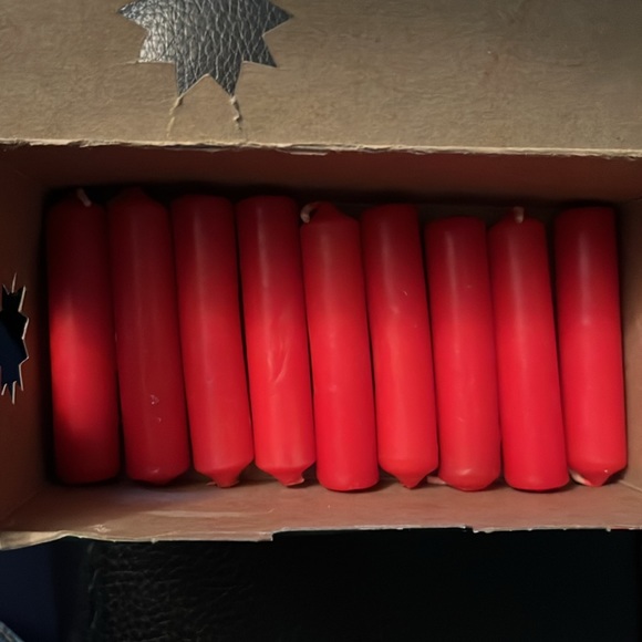 Authentic Eika  Kerzen Adventkerzen Candles Red Partial boxes - Picture 3 of 5